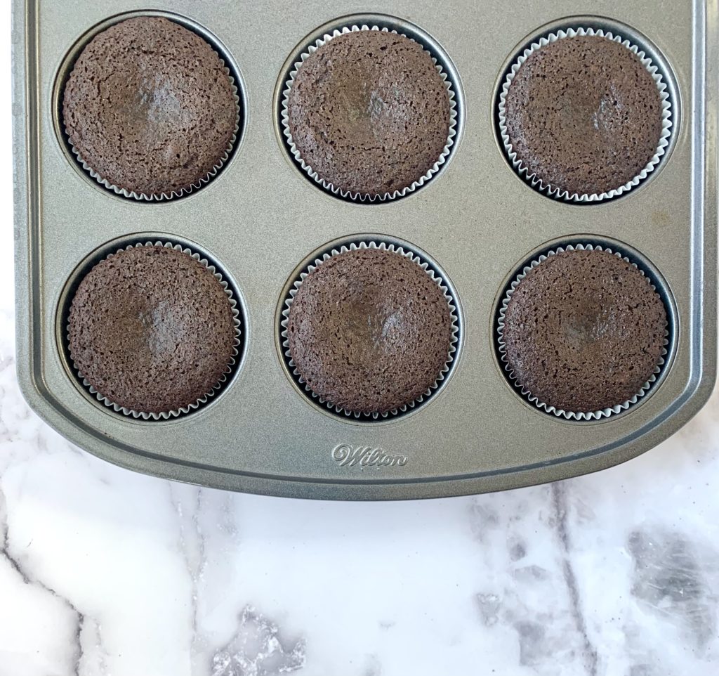 Chocolate Cupcakes in Tin