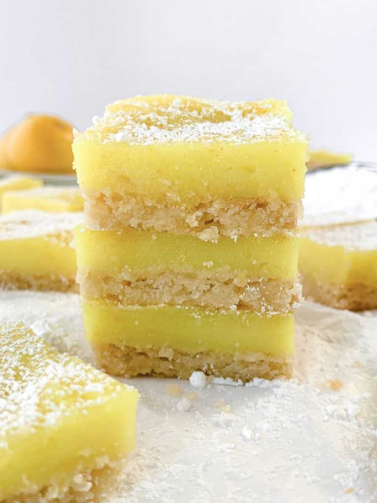 Perfect Vegan Lemon Bars Gluten Free And Sugar Free Options 