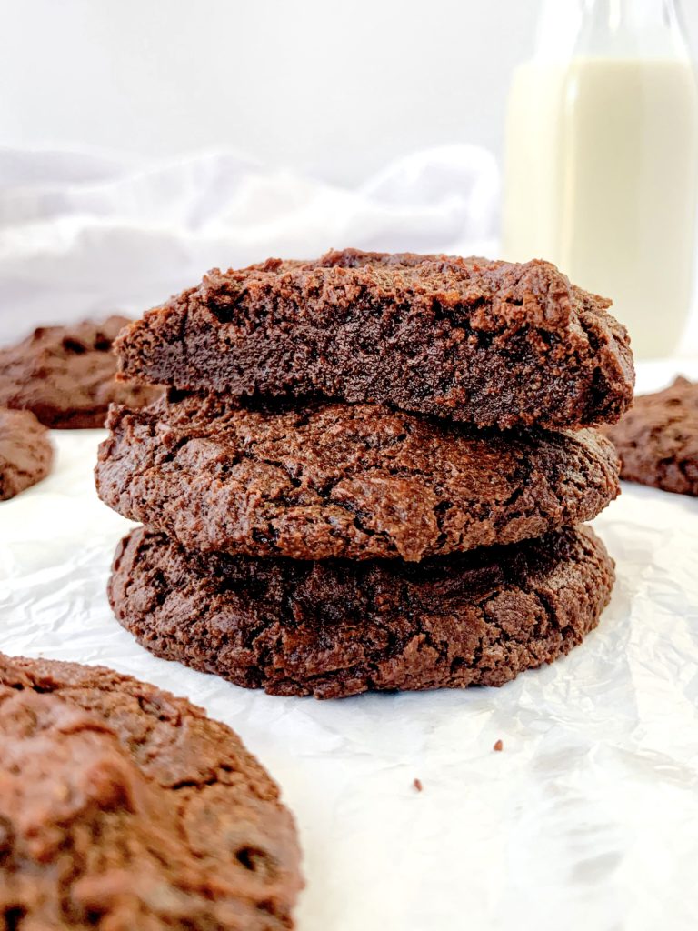 Fudgy Brownie Cookies (Vegan & Gluten Free)