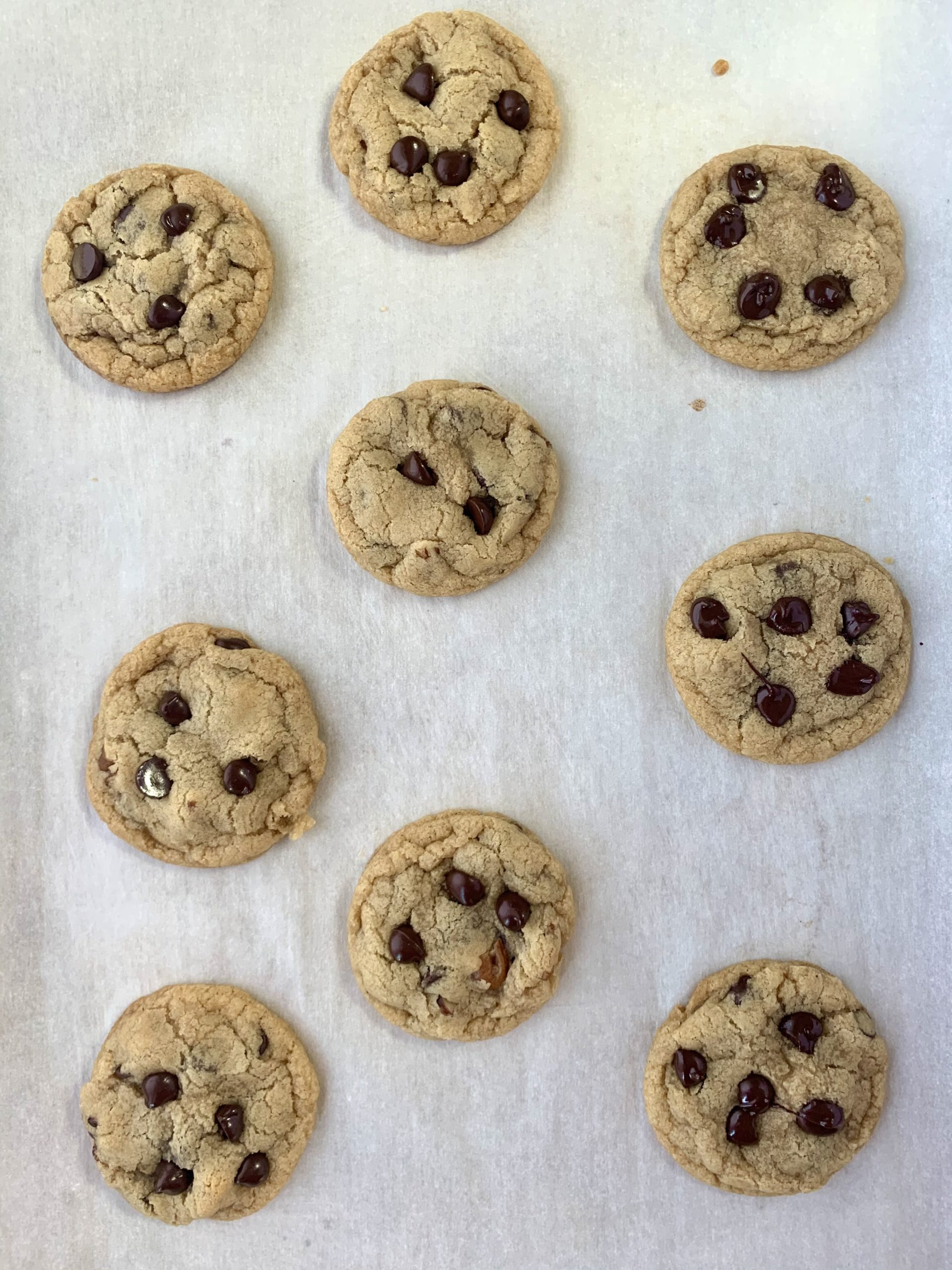 Vegan Brown Butter Chocolate Chip Cookies (Gluten Free and Lower Sugar ...