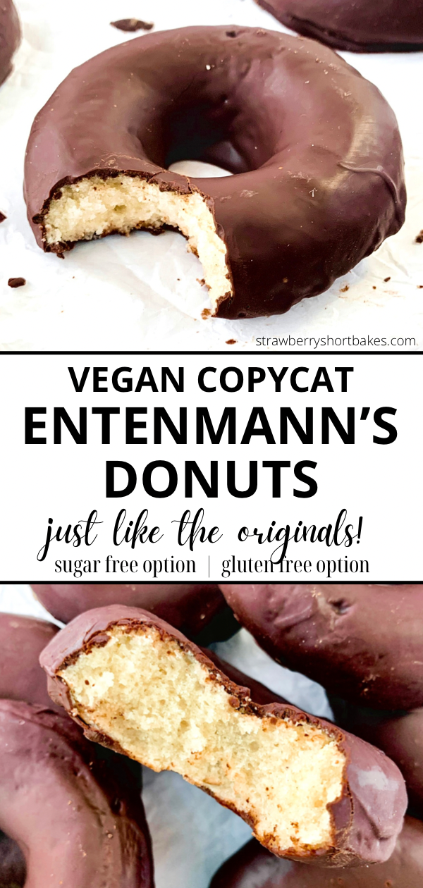 Perfect Copycat Entenmann’s Donuts (Baked, Vegan, and Gluten Free